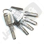 سیلندر زتی/zeti ضدسرقت مدل المان خط بشکن دار - تصویر 4