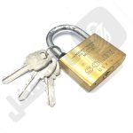 اویز تمام برنج سولکس امریکا سایز 50 بدون جعبه - تصویر 2