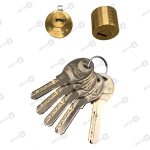 توپی قفل حیاطی برقی 5 ستاره سیزا کامپیوتری