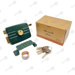 قفل حیاطی 5 ستاره طرح ایزو 2شیار