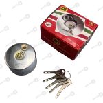 قفل کتابی سه قاف پشت بسته 80